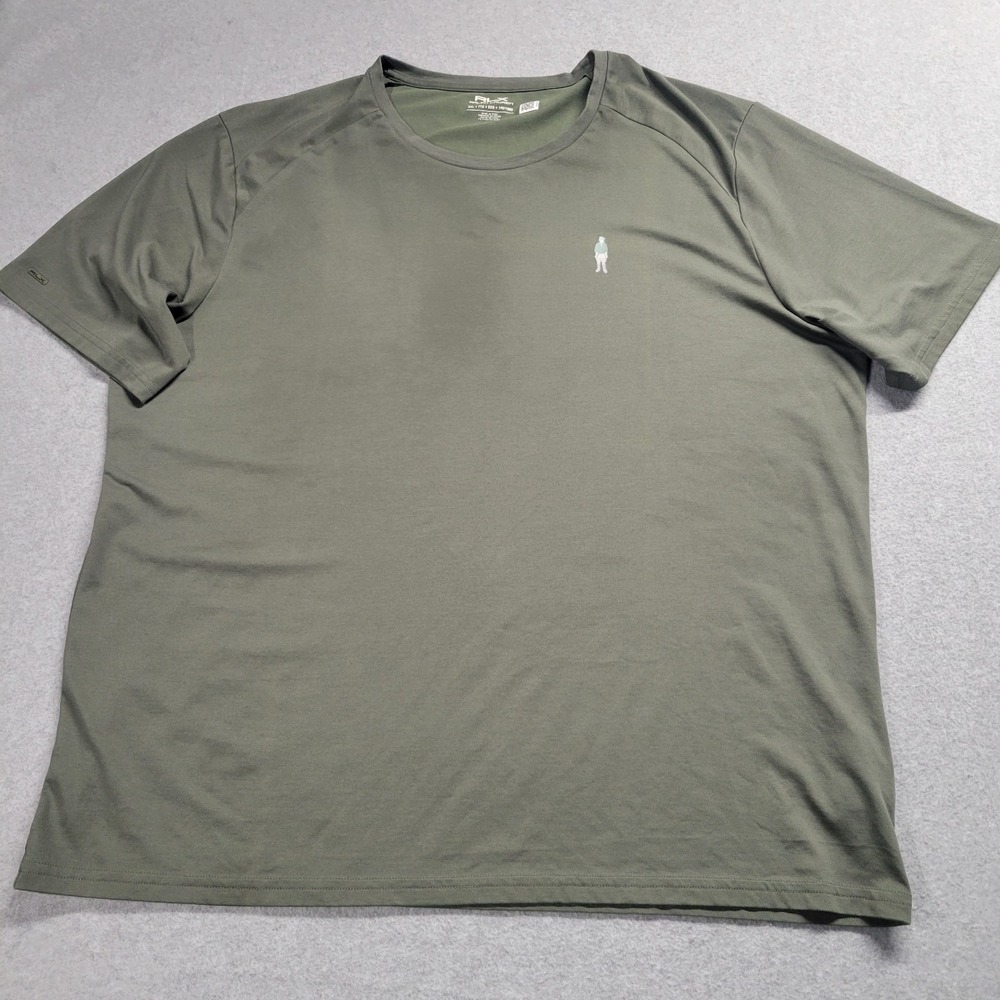 Polo RLX Ralph Lauren‎ Short Sleeve Tee T-Shirt Wicking Classic Fit Green 1921